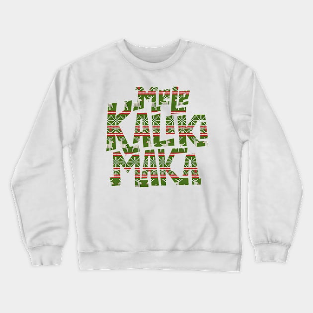 Mele Kalikimaka Crewneck Sweatshirt by J31Designs